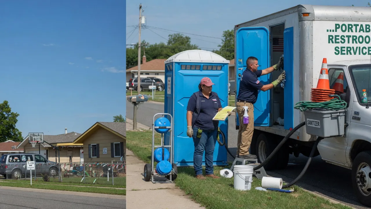 Portable Toilet Rental in Silvis, IL near me